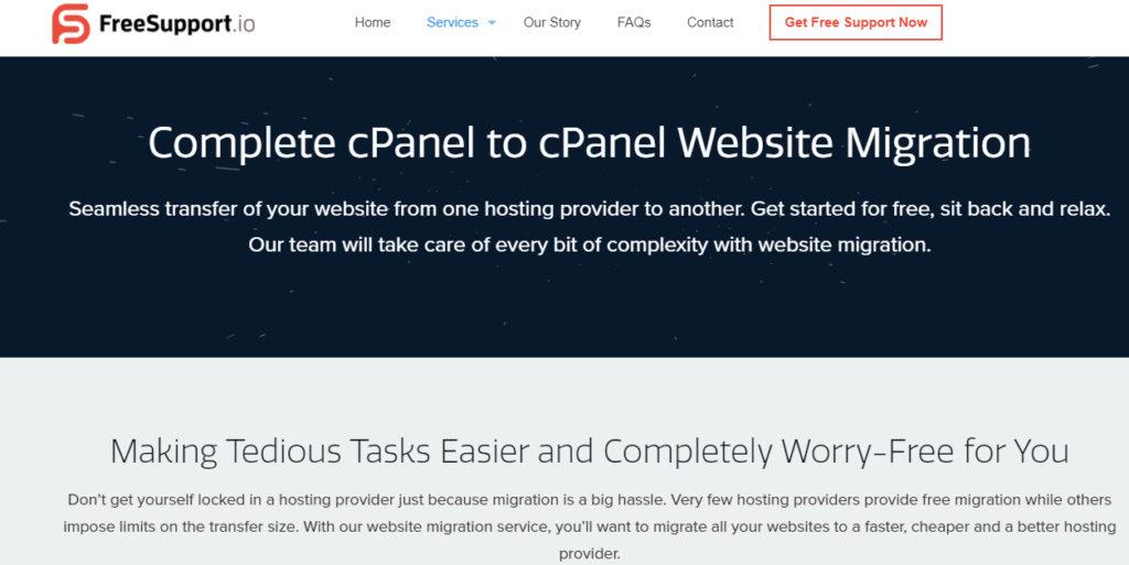 A Sight To Website Migration Service